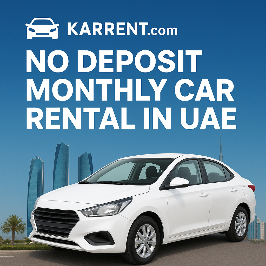 Monthly Car on Rent in UAE | No Deposit Car Rental Options 2025