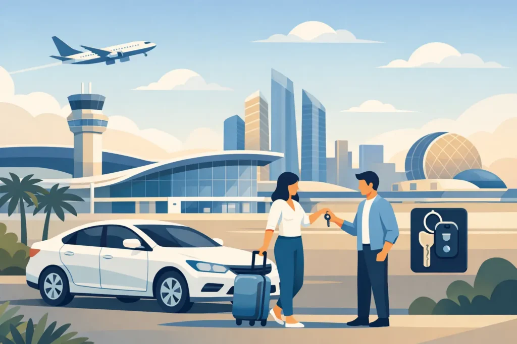 Car Hire in Abu Dhabi Airport Made Simple