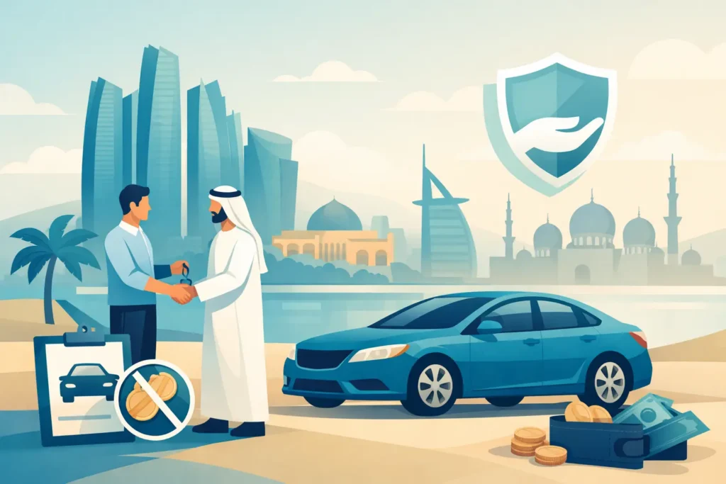 Car Rental in Abu Dhabi Without Deposit
