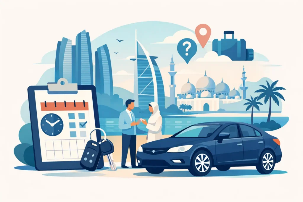 إيجار سيارة أسبوعي أبوظبي - متى يكون مناسبًا؟