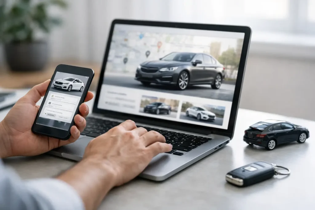 How Online Car Booking Works