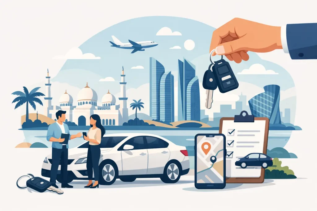 How to Rent Car in Abu Dhabi Easily