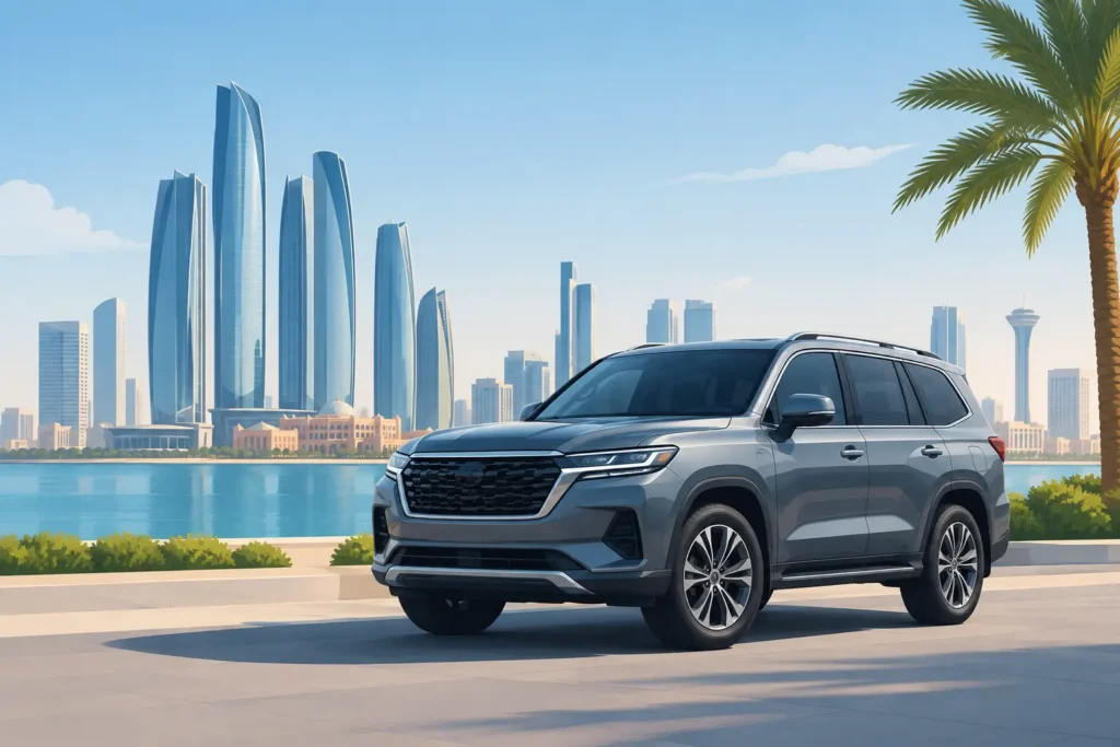 استئجار SUV في أبوظبي للاستخدام الشهري